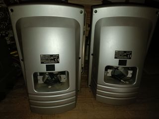 Casse acustiche vintage argento