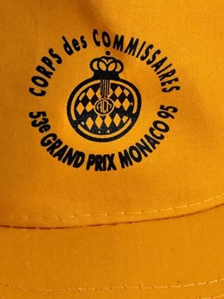 Gorra Original GP Mónaco '95 Comisarios