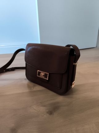 Bolso bandolera marrón
