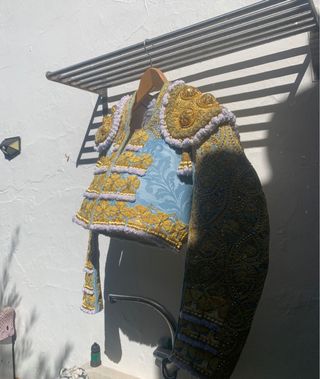 Traje de Torero - Azul y Dorado