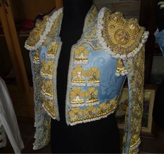 Traje de Torero - Azul y Dorado