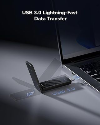 Cudy AXE5400 Adaptador USB 3.0 Wi-Fi 6E WU5400 PC