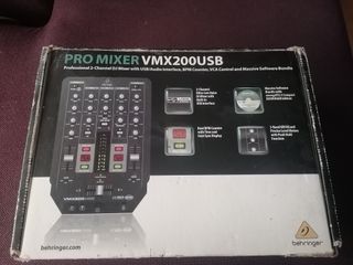 Behringer VMX200USB - Mesa de mezclas DJ