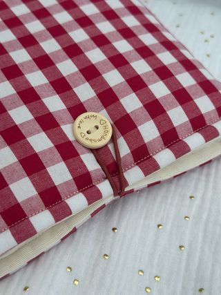 Custodia Kobo Libra | Vichy Rosso-Bianco