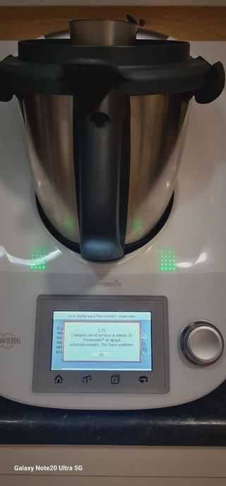 Thermomix TM5 - Error C72