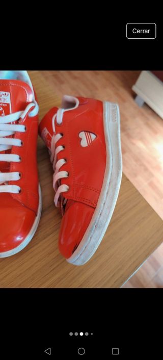 Zapatillas Adidas Stan Smith rojas