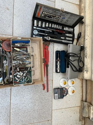 Lote herramientas variadas