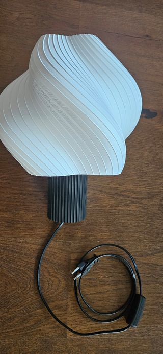 Lampada stile 3D bianca