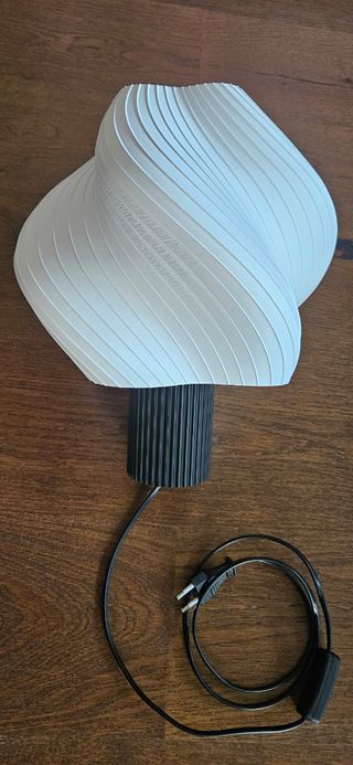 Lampada stile 3D bianca