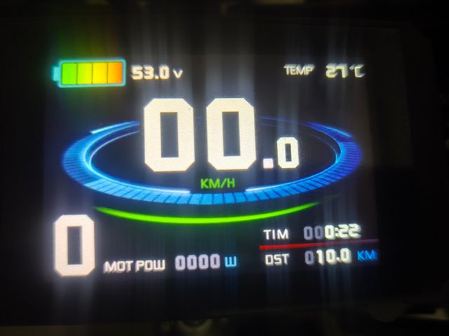 Bicicleta eléctrica 52v 1500w 27'5