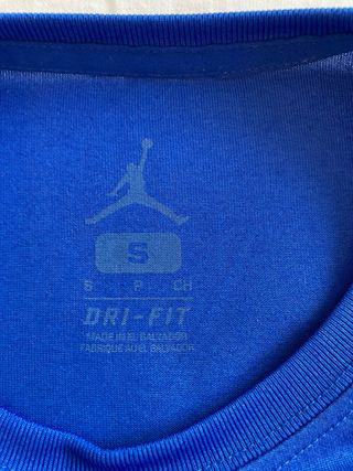 Camiseta Nike Jordan azul talla S