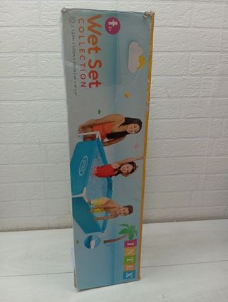 Piscina Intex desmontable azul