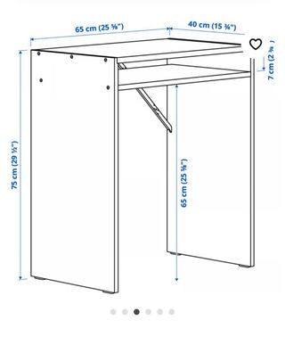 Escritorio blanco infantil IKEA / TOCADOR MAQUILLA