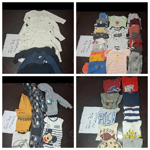 Roupa menino 24-36 meses