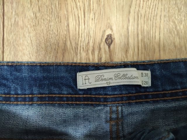 Mini falda vaquera azul