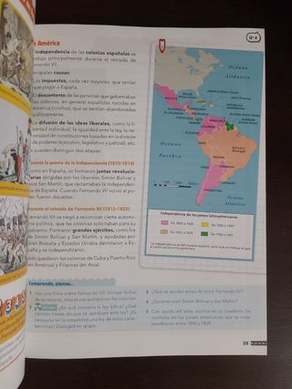 Libro de Ciencias Sociales 6 primaria