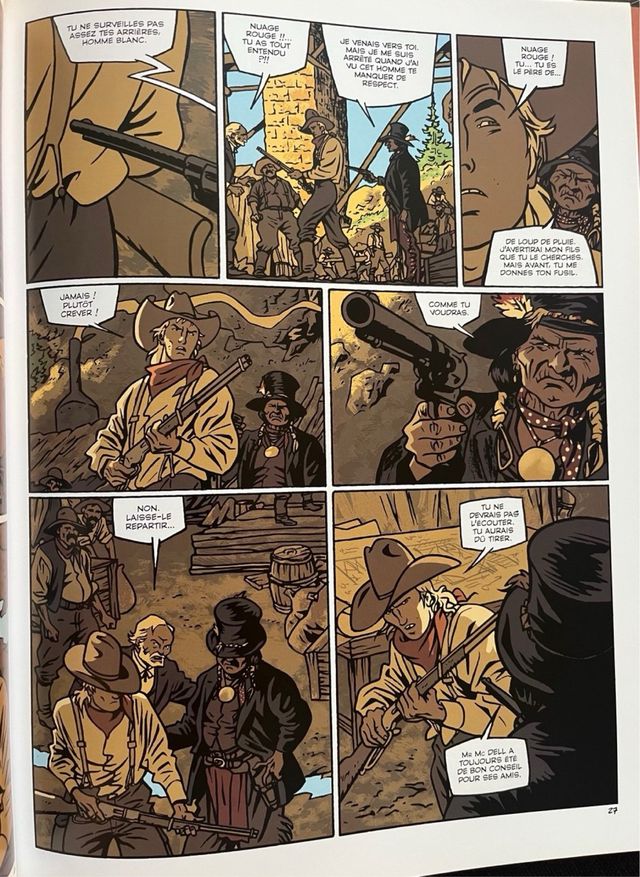 “Loup de Pluie” 2T y “Quelques pas vers la lumier