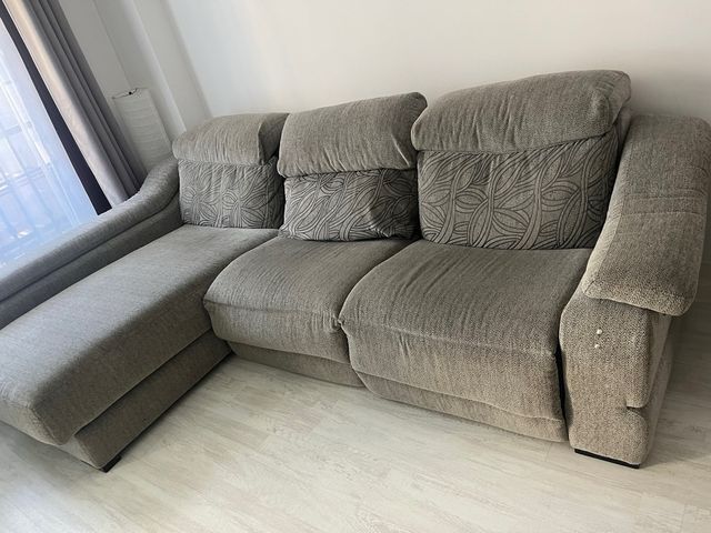 Cheslong gris - Sillon relax