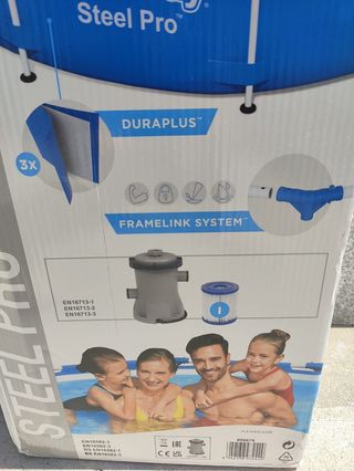 Piscina Bestway NOVA Steel Pro 3.05m selada e com