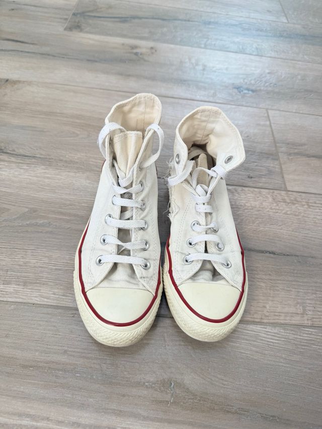 Converse All Star bianche, n. 38
