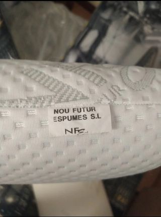 Colchón 90x180 cm y almohada (viscolásticos)