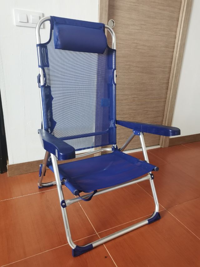 Silla Plegable Playa Azul
