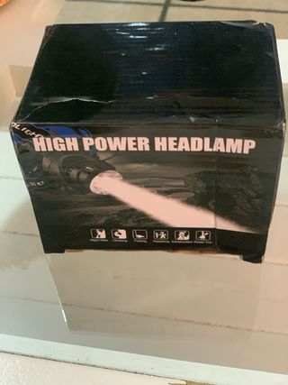 Linterna frontal LED - pesca