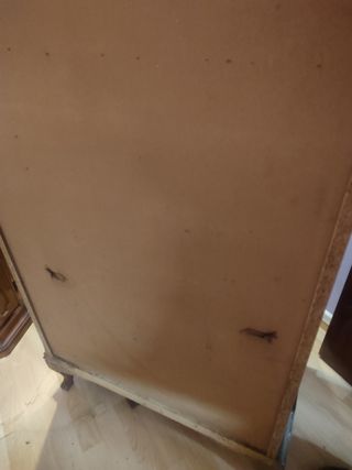 Cómoda antigua de madera - 8 cajones