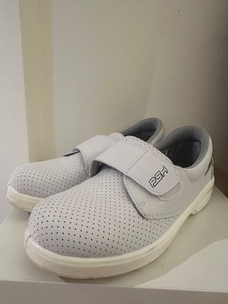 Zapatos trabajo PSH blancos