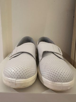 Zapatos trabajo PSH blancos