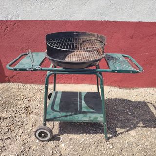 Barbacoa portátil + pinzas