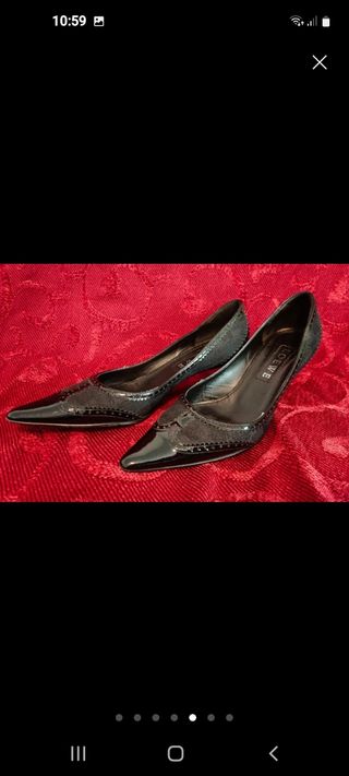 Zapatos Loewe negros - Tacón