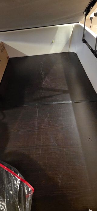 Canapé abatible 160cm beige/azul