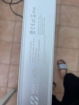 Foco LED cultivo interior