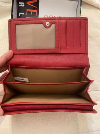 Portafoglio Coveri rosso
