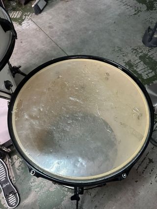 Batteria bianca Ludwig in 4 pezzi