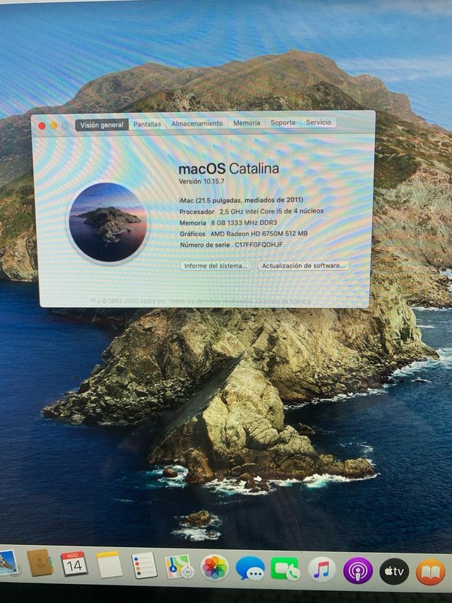 iMac 21.5" Catalina - A1311