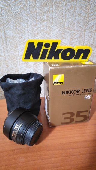 Objetivo Nikon 35mm f/1.8G DX