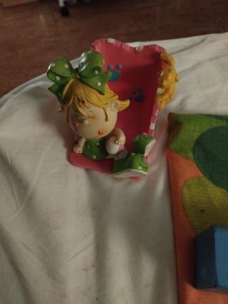 Figura decorativa per bambina