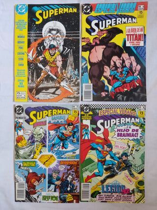 Cómic Superman (Vol. 2 Zinco) COMPLETA + 10 extras