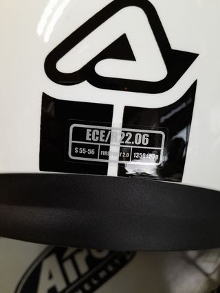 Casco moto S carretera Jet Acerbis