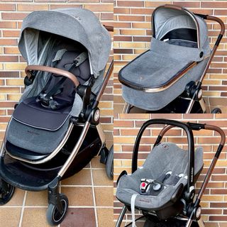 Silla de paseo, de coche y capazo Maxi-Cosi