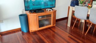 Mueble TV madera marrón