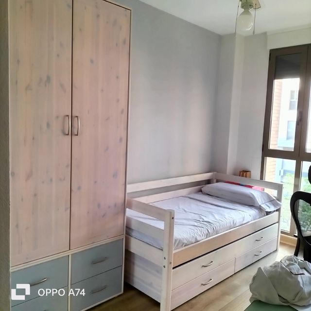 CAMA NIDO + COLCHON. Marca FLEXA. Blanca