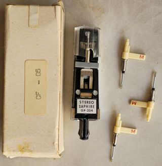 Cápsula tocadiscos+4 agujas Philips GP-204 Nuevas