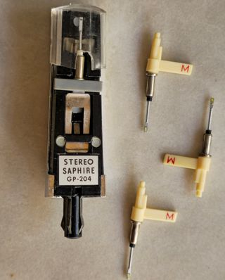 Cápsula tocadiscos+4 agujas Philips GP-204 Nuevas