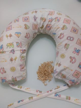 Cuscino allattamento bimbo - pula farro