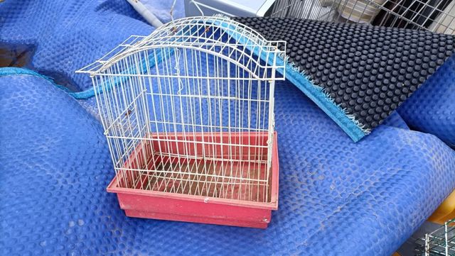 Jaula pajaros antigua