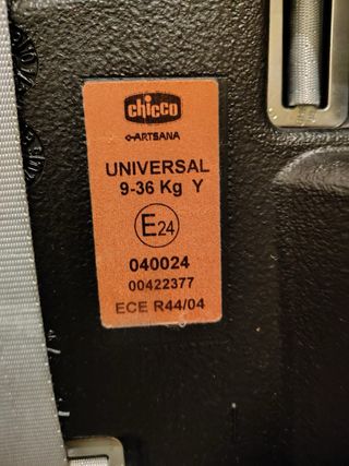 Silla auto Chico 3 en 1 Gris/Negro