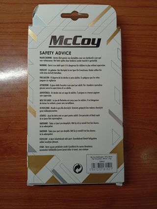 Dardos McCoy 22g - Punta metálica